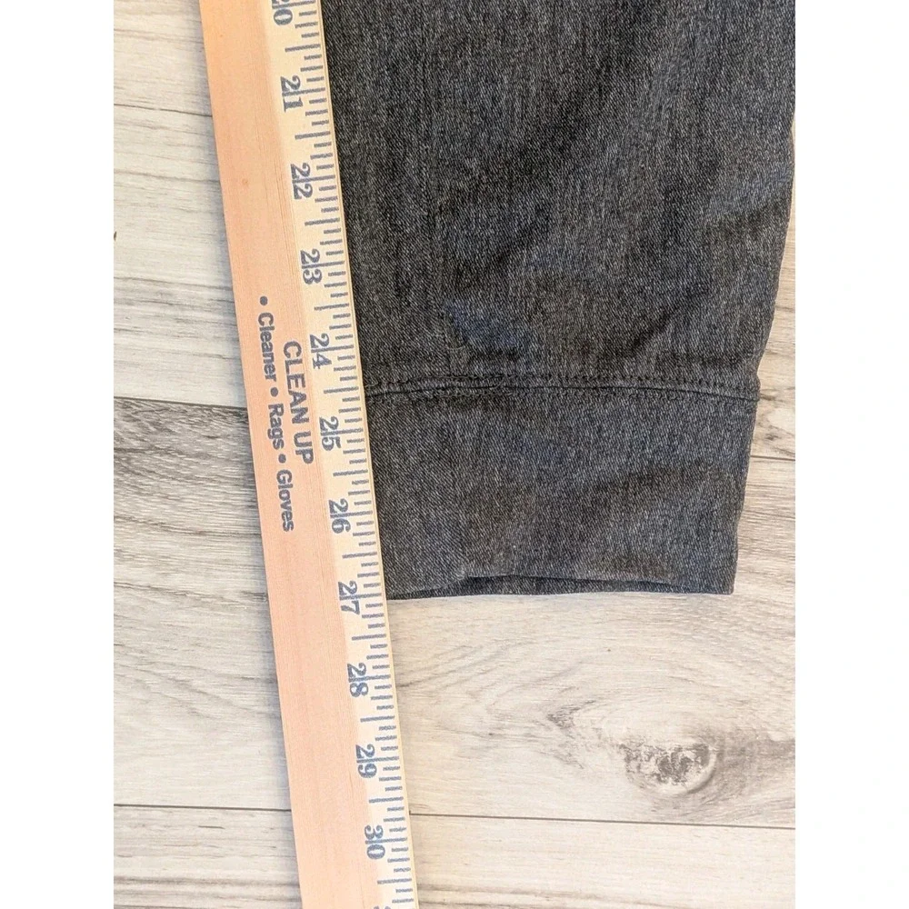 North Face Travel Trouser Pants Mens 30x27 Gray Stretch Drawstring Tapered Comfy